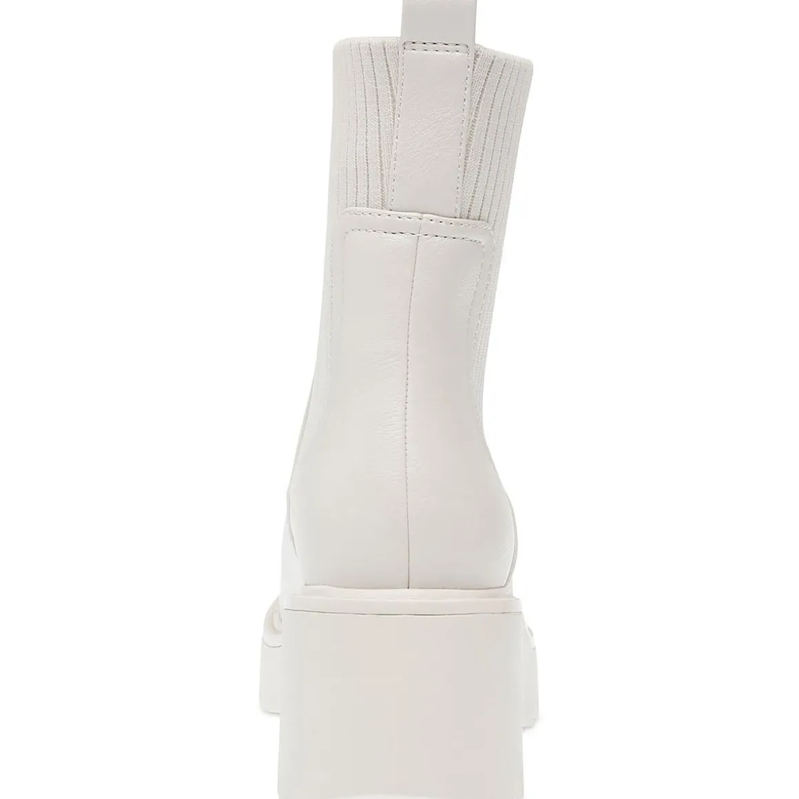 Villa Faux Leather Block Heel Mid-Calf Boots