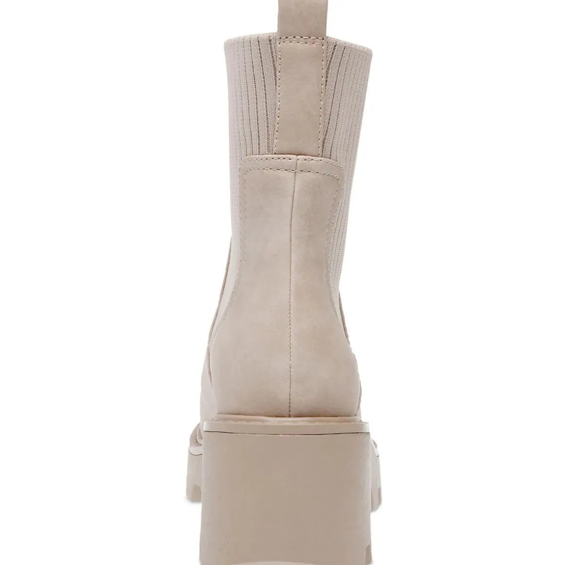 Villa Faux Leather Block Heel Mid-Calf Boots