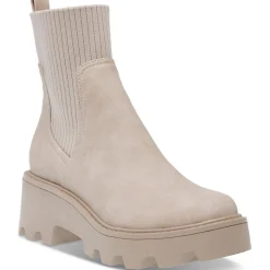 Villa Faux Leather Block Heel Mid-Calf Boots