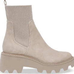 Villa Faux Leather Block Heel Mid-Calf Boots