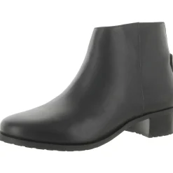 Voyage Leather Ankle Booties