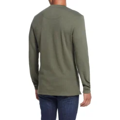 Waffle Crewneck Thermal Shirt