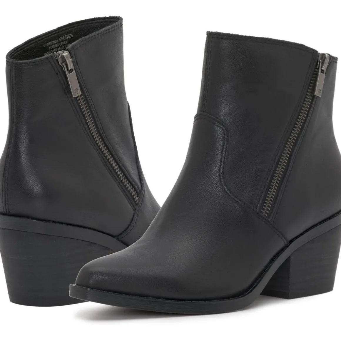 Wallinda Zipper Padded Insole Ankle Boots