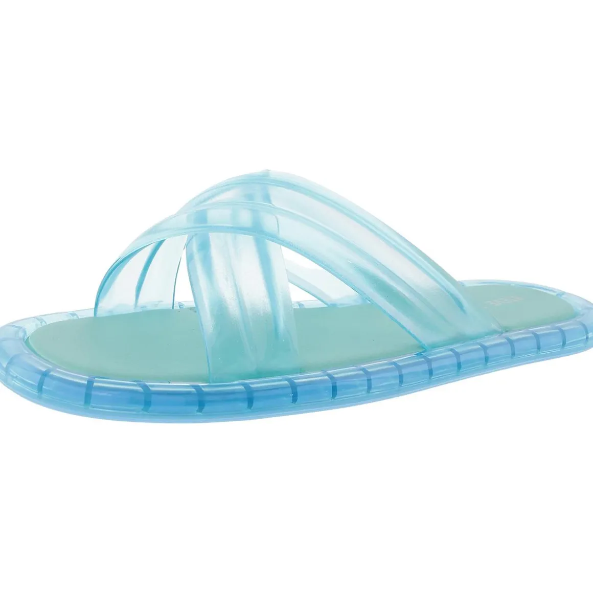 Wallis Criss-Cross Rubber Slide Sandals