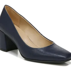 Warner Padded Insole Square Toe Block Heels