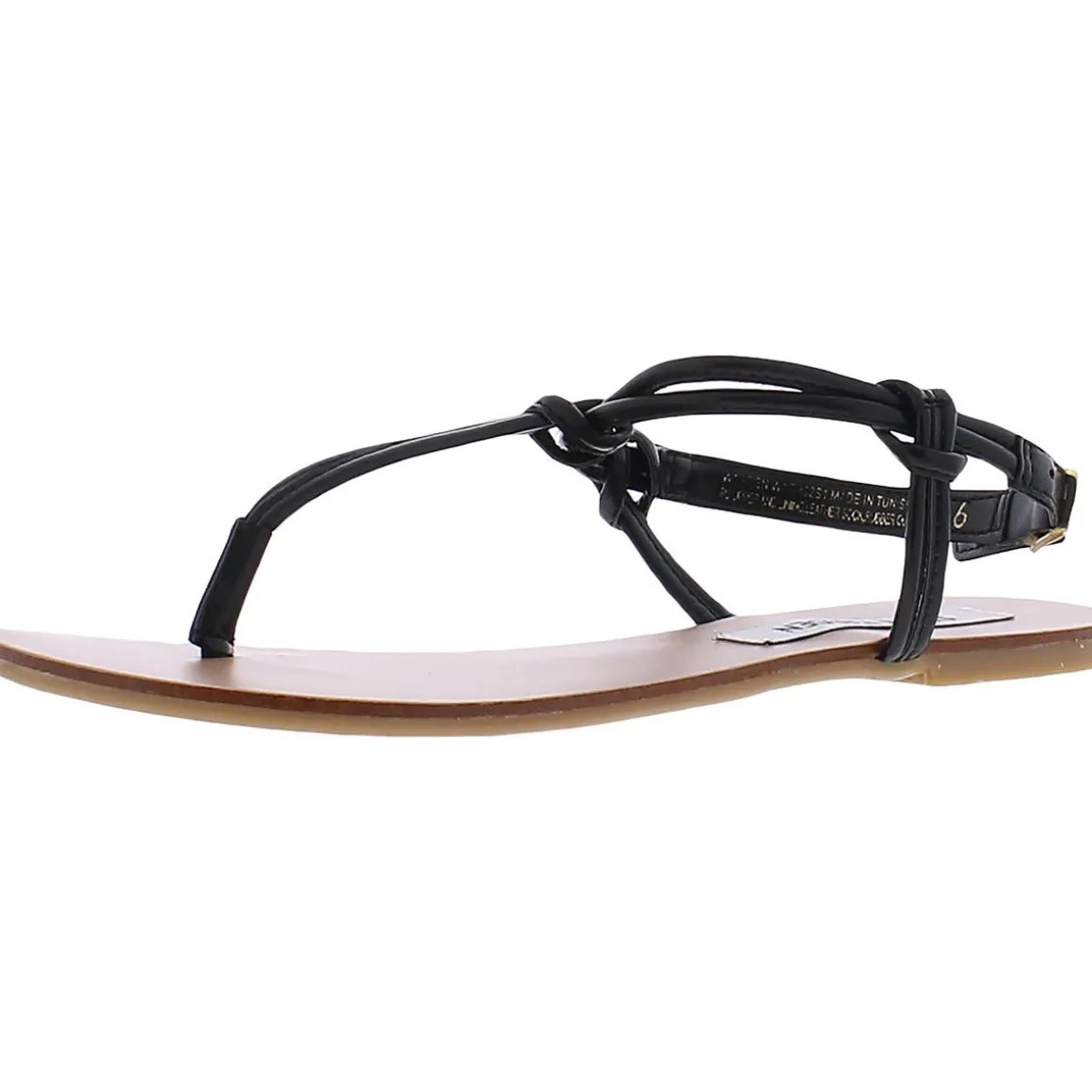 Warren Thong Ankle Strap T-Strap Sandals