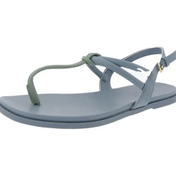 Warren Thong Ankle Strap T-Strap Sandals