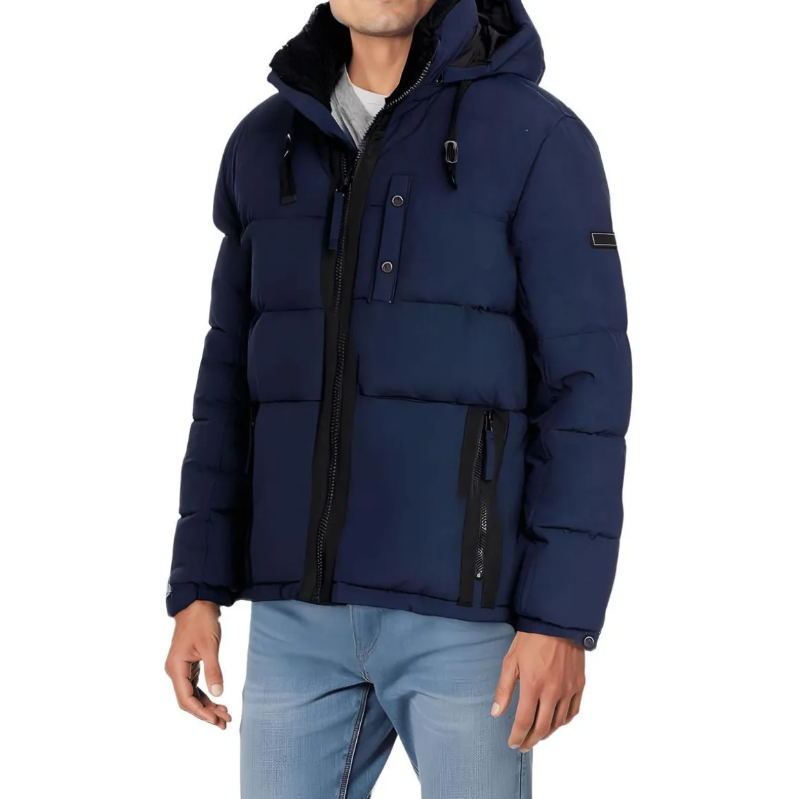 Water Resistant Quilted Puffer Jacket