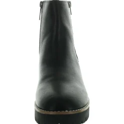 Waterproof Leather Ankle Boots