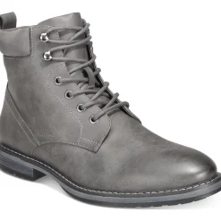 Westin Faux Leather Lace-Up Ankle Boots