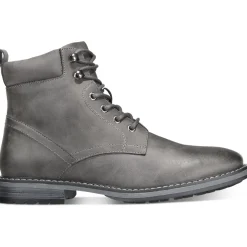 Westin Faux Leather Lace-Up Ankle Boots