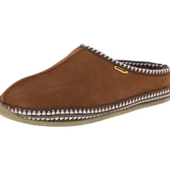 Wherever Faux Suede Knit Trim Mule Slippers