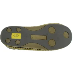 Wherever Faux Suede Knit Trim Mule Slippers