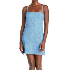 Whisper Tie Back Short Mini Dress