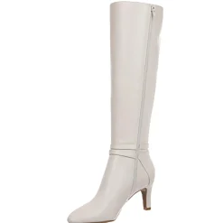 Wide Calf Faux Leather Knee-High Boots