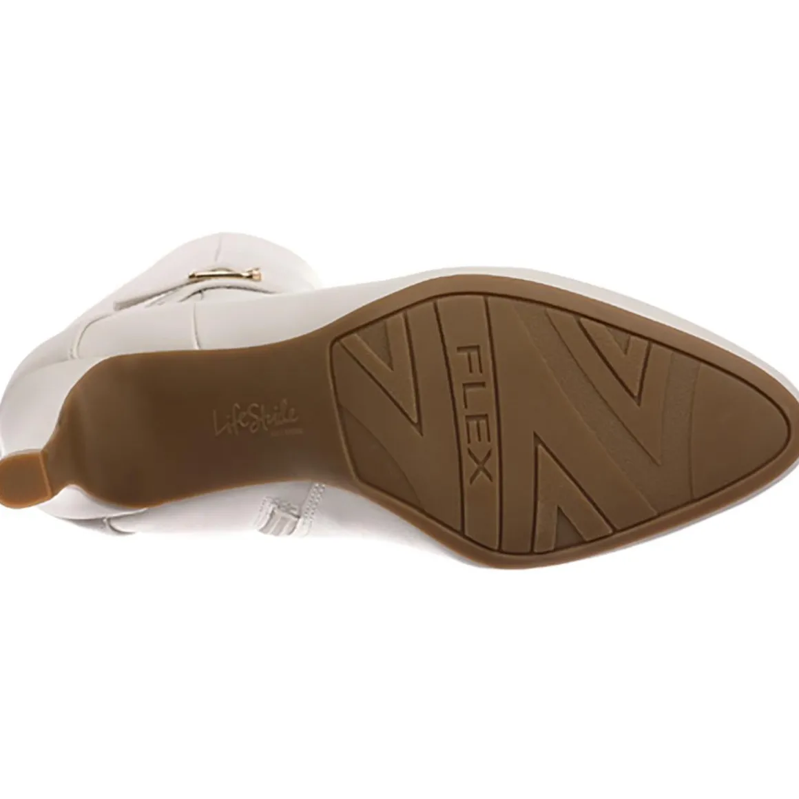 Wide Calf Faux Leather Knee-High Boots