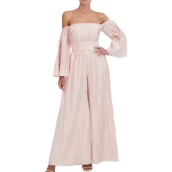Wide Leg Off The Shoulder Jumpsuit