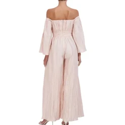Wide Leg Off The Shoulder Jumpsuit