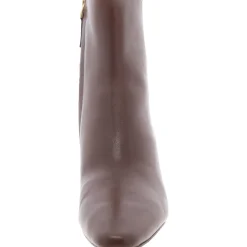 WILLA-BO-BTE Zipper Leather Ankle Boots