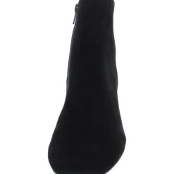 WILMA Suede Round Toe Ankle Boots