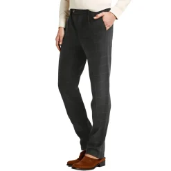 Window Pane Tweed Dress Pants