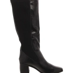 Winny Wide Calf Faux Leather Knee-High Boots