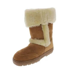Witty Fold-Over Faux Fur Casual Boots