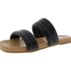 Wizen Quilted Leather Slide Sandals