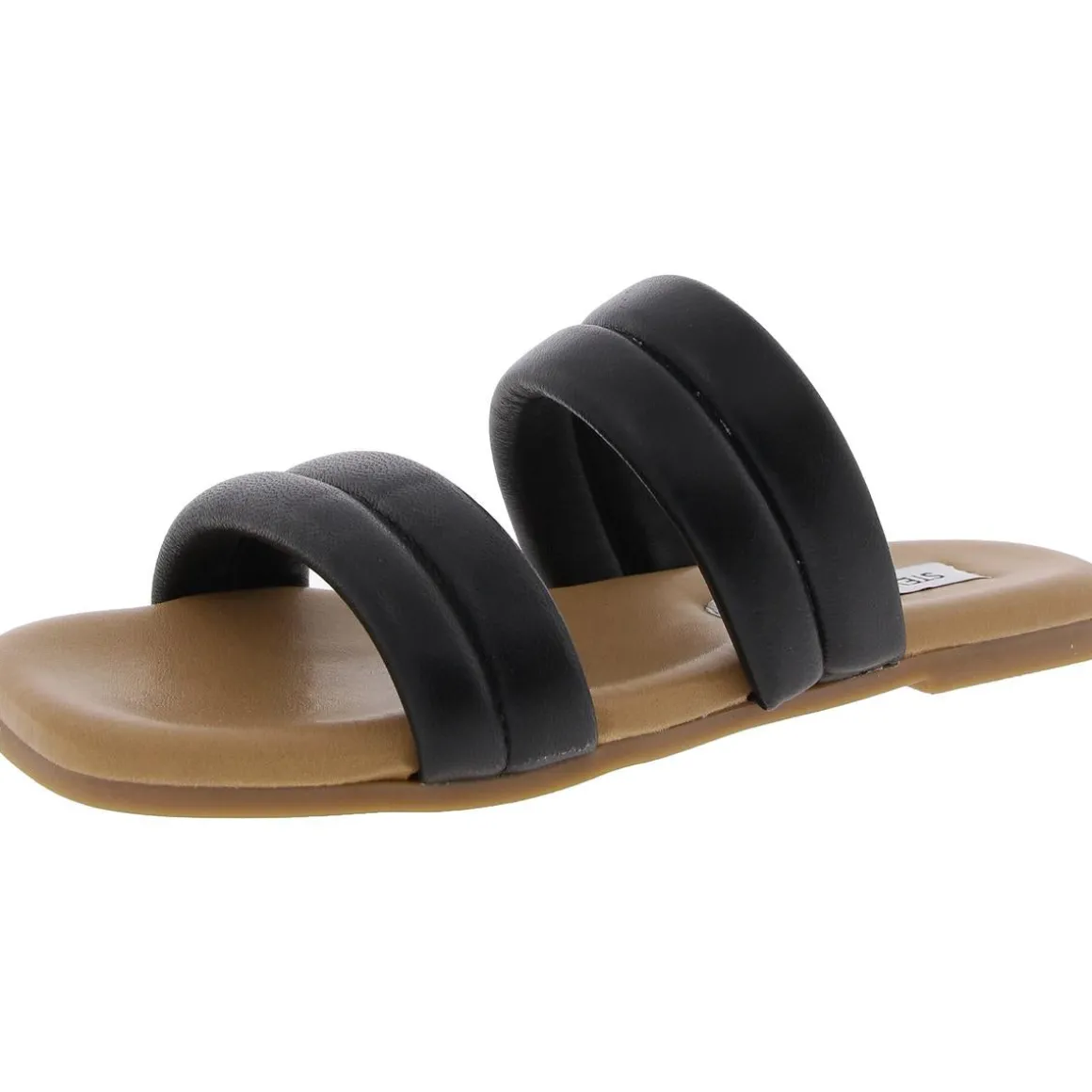 Wizen Quilted Leather Slide Sandals