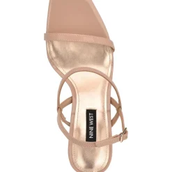 WN Olah 3 Faux Leather Slingback Sandals