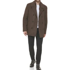 Wool Blend Cold Weather Pea Coat