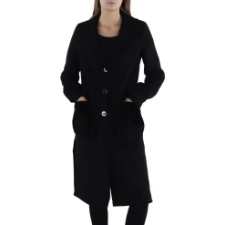 Wool Blend Long Wool Coat