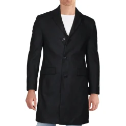 Wool Blend Midi Car Coat