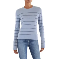 Wool Striped Crewneck Sweater