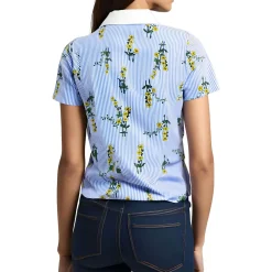 Woven Collar Button-Down Top