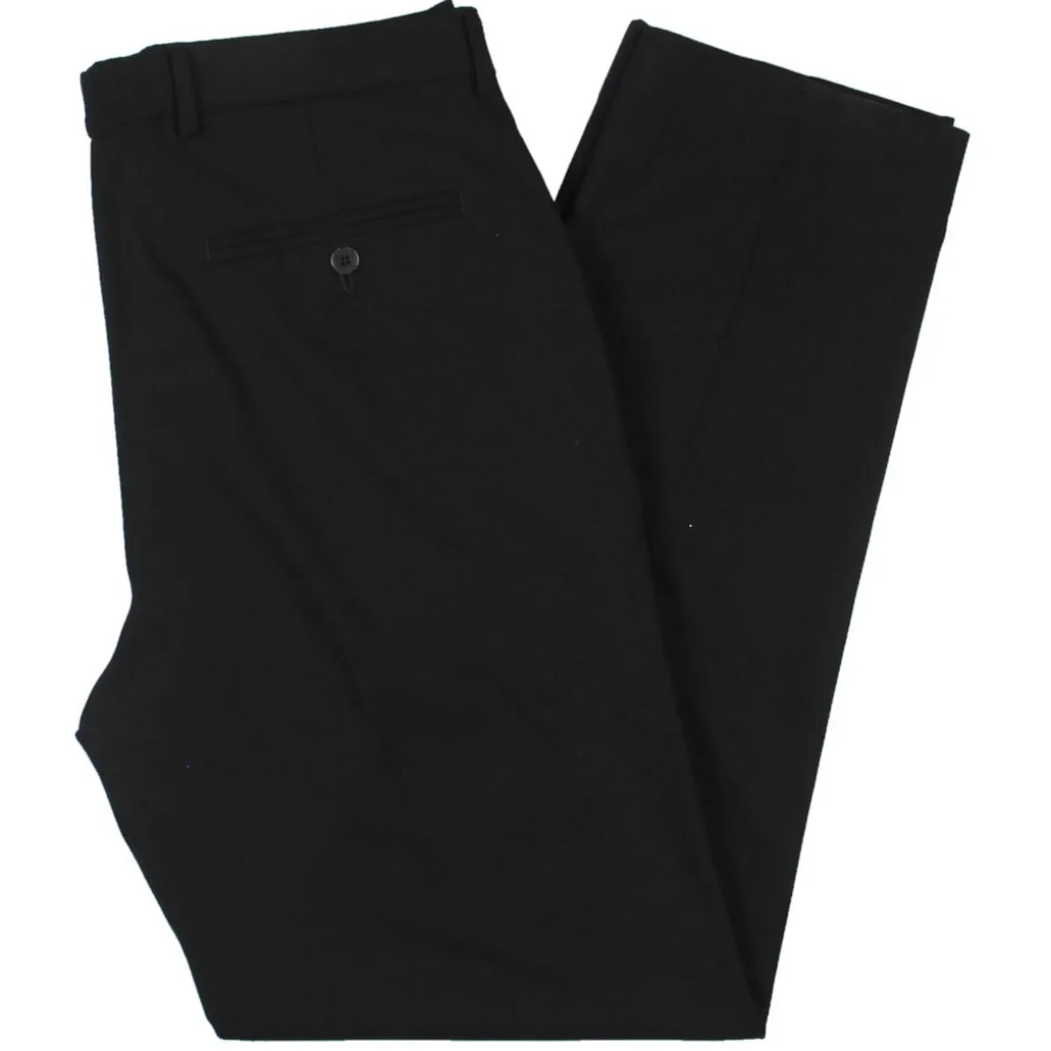 Woven Flat Front Dress Pants