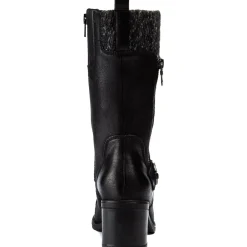 Wylla Casual Round Toe Mid-Calf Boots