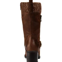 Wylla Casual Round Toe Mid-Calf Boots
