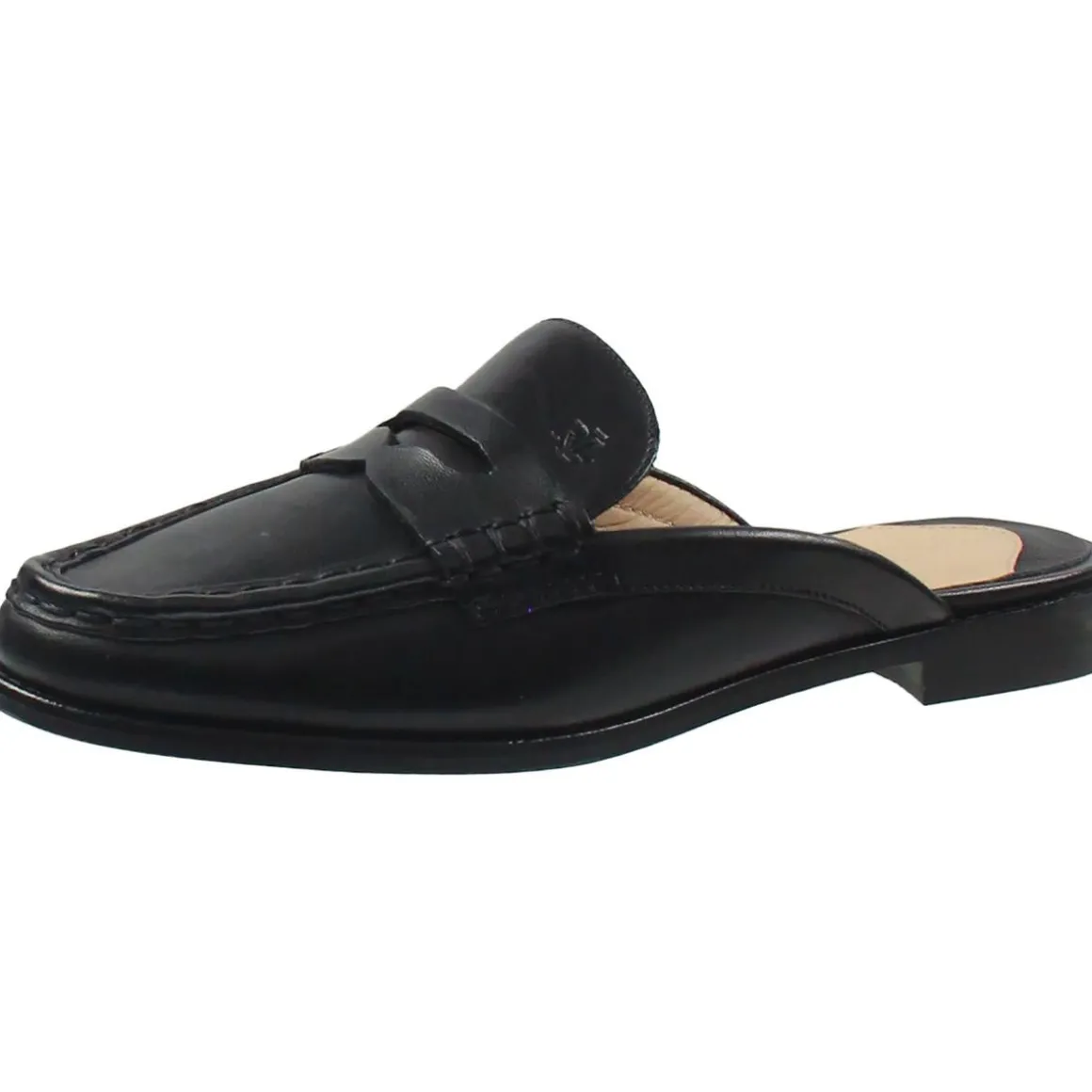 Wynnie Mule Solid Leather Loafers