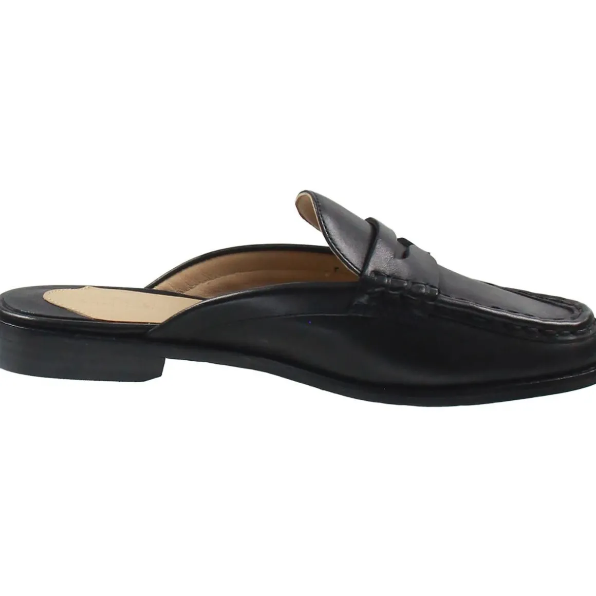 Wynnie Mule Solid Leather Loafers
