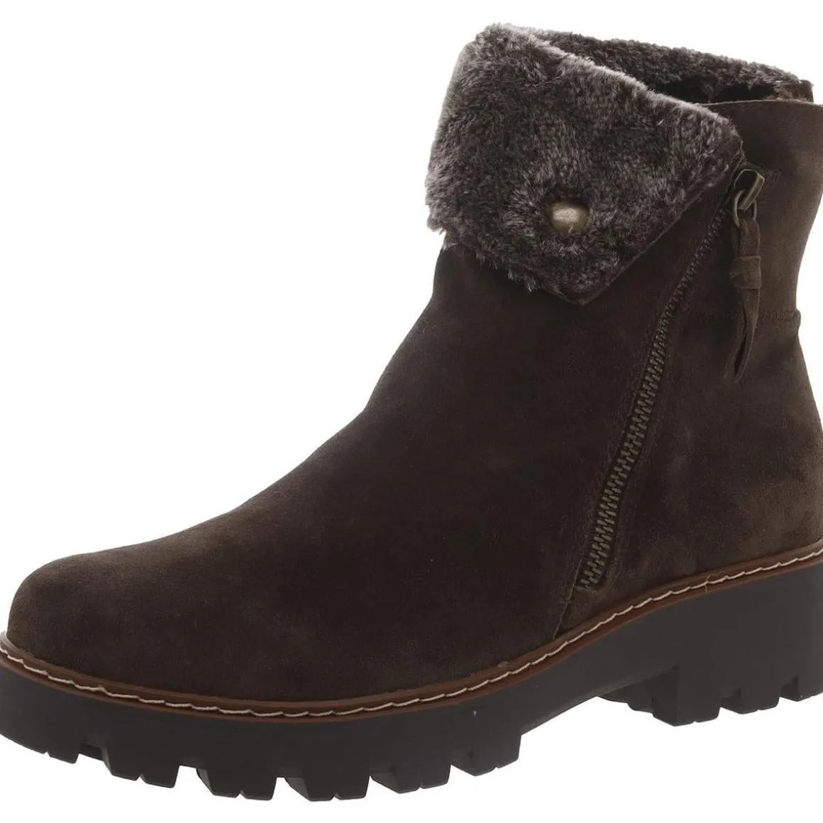 WYOMING Leather Lugged Sole Winter & Snow Boots