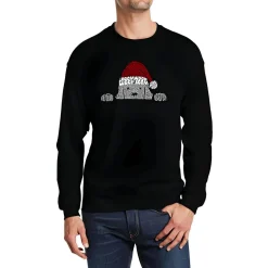 Xmas Dog Graphic Cotton Sweatshirt