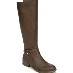 Xtrovert Wide Calf Faux Leather Knee-High Boots