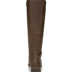Xtrovert Wide Calf Faux Leather Knee-High Boots