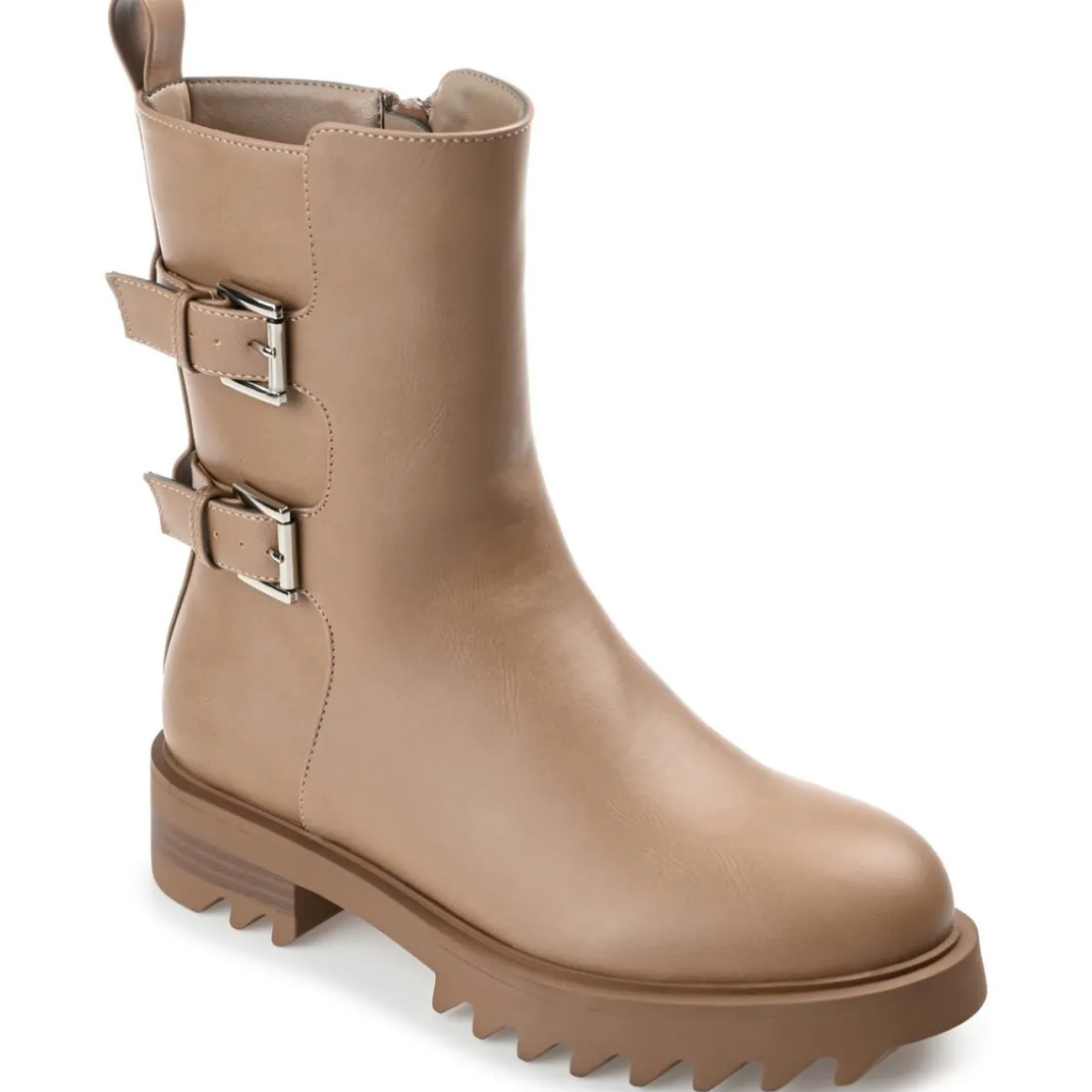 Yasmine Comfort Insole Metallic Mid-Calf Boots