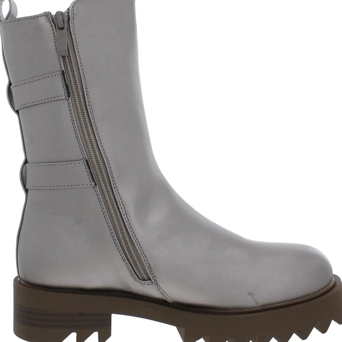 Yasmine Comfort Insole Metallic Mid-Calf Boots