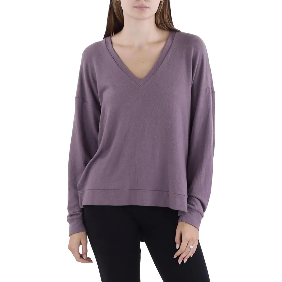 Yoga V-Neck Pullover Top