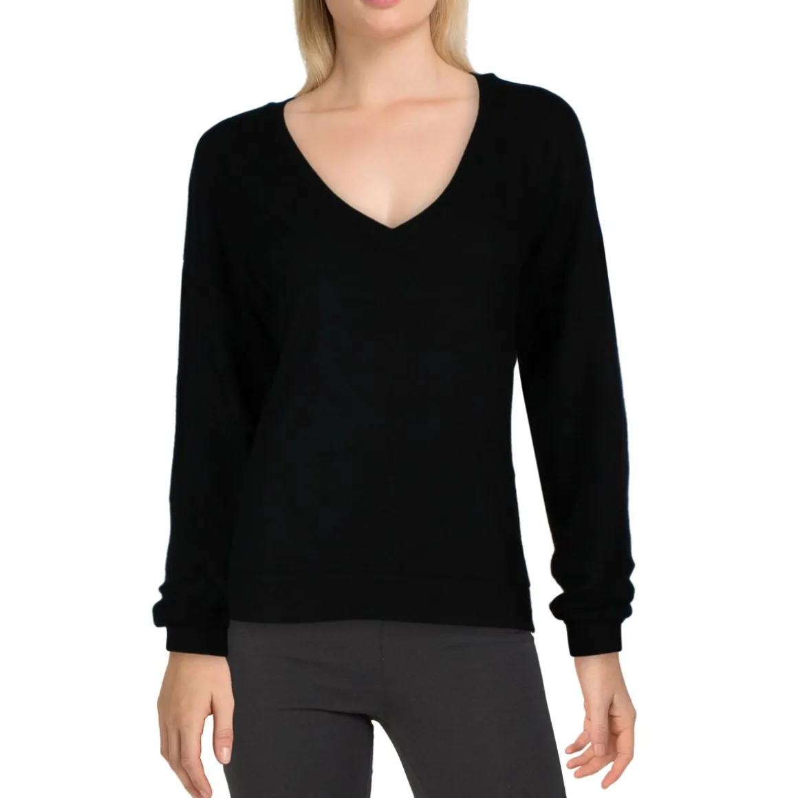 Yoga V-Neck Pullover Top