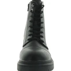Zahara Zip Up Lug Sole Combat & Lace-Up Boots