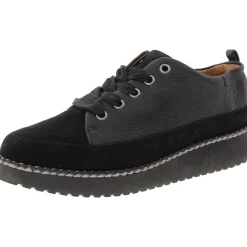 ZAINA Lace-Up Leather Casual And Fashion Sneakers